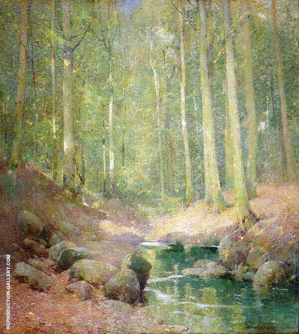 Through The Woods by Emil Carlsen | Oil Painting Reproduction