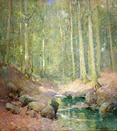Through The Woods By Emil Carlsen