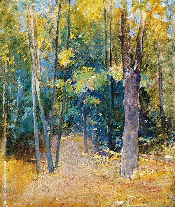 Wooded Interior by Emil Carlsen | Oil Painting Reproduction