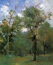 Woods By Emil Carlsen