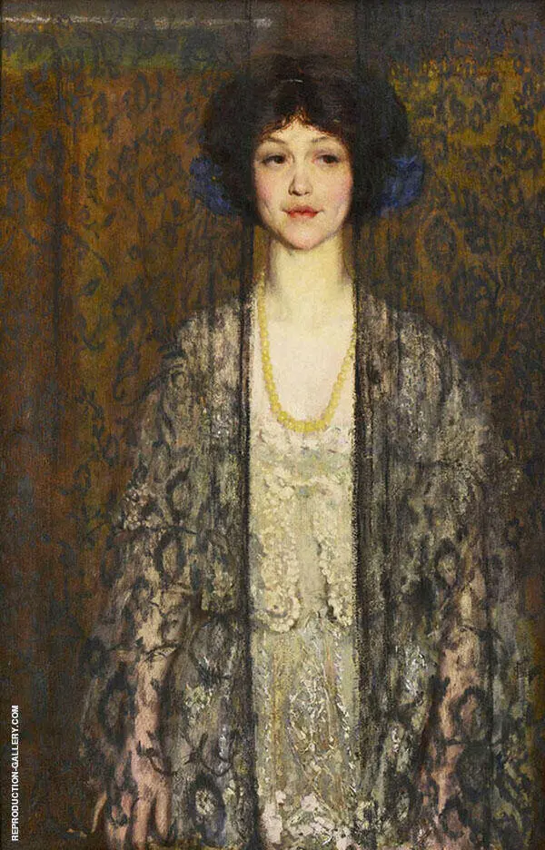 La Donna also known as Mi Velata By Philip Leslie Hale