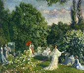 The Garden Party By Philip Leslie Hale