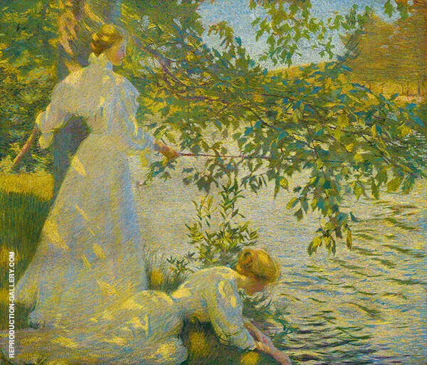 The Water's Edge By Philip Leslie Hale