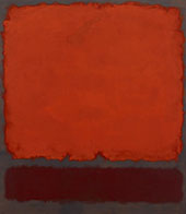 Orange, Orange and Red By Mark Rothko (Inspired By)