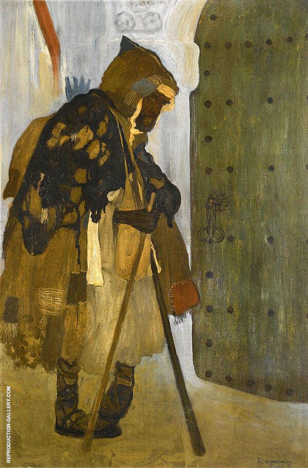 Beggar Algeria by Henri Evenepoel | Oil Painting Reproduction