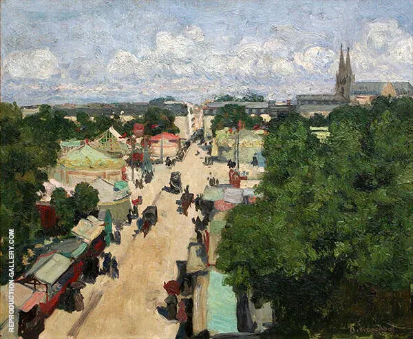 Fair at Les Invalides By Henri Evenepoel