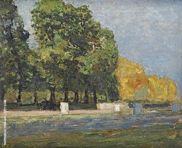 Landscape with Treesand Water By Henri Evenepoel
