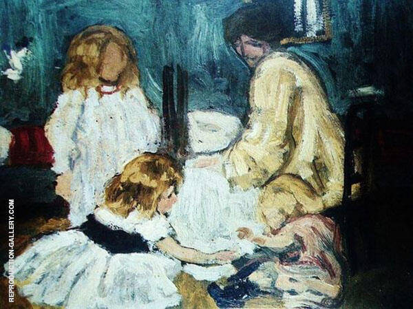 Playing Children by Henri Evenepoel | Oil Painting Reproduction