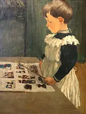 Portrait of Louis Charles Crespinr 1895 By Henri Evenepoel