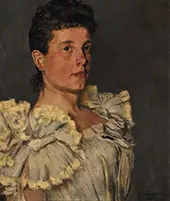 Portrait of Miss Williams By Henri Evenepoel