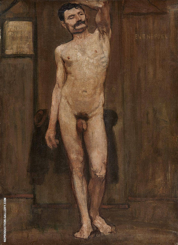 Study of The Naked Man by Henri Evenepoel | Oil Painting Reproduction