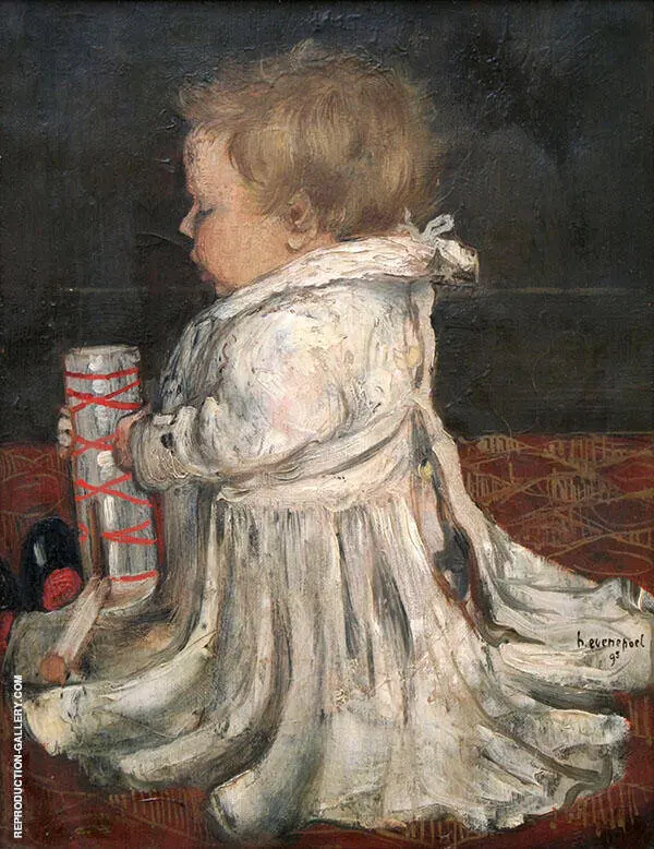 The Baby 1893 By Henri Evenepoel