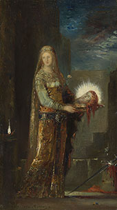 Salome with The Head of John The Baptist By Gustave Moreau