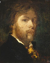 Self Portrait 1850 By Gustave Moreau