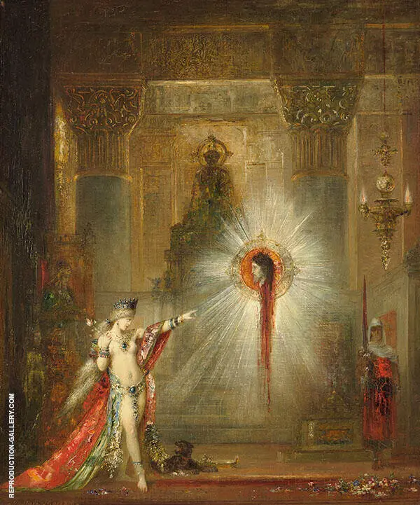 The Apparition By Gustave Moreau