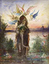 The Sacred Elephant 1882 By Gustave Moreau