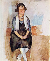 A Lady from Matigues 1924 By Jules Pascin