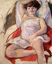 Dancer at The Moulin Rouge 1908 By Jules Pascin