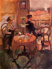 Interior Scene 1910 By Jules Pascin
