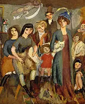 The Turkish Family 1907 By Jules Pascin