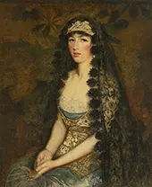Portrait of A Lady By Philip Leslie Hale