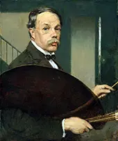 Self Portrair By Philip Leslie Hale