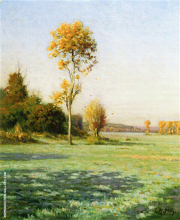 A Frosty Morning in Octoberg | Oil Painting Reproduction