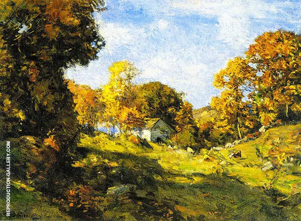 Autumn on The Farm By Charles Harold Davis