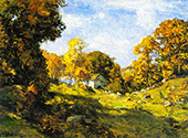 Autumn on The Farm By Charles Harold Davis