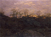 Edge of The Forest Twilight c1890 By Charles Harold Davis