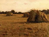 Haystacks France By Charles Harold Davis