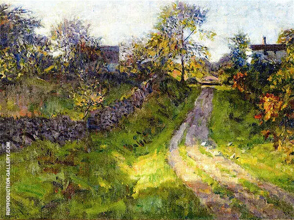 Hillside Road Mystic By Charles Harold Davis