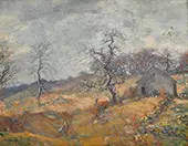 Landscape with Farmhouse By Charles Harold Davis