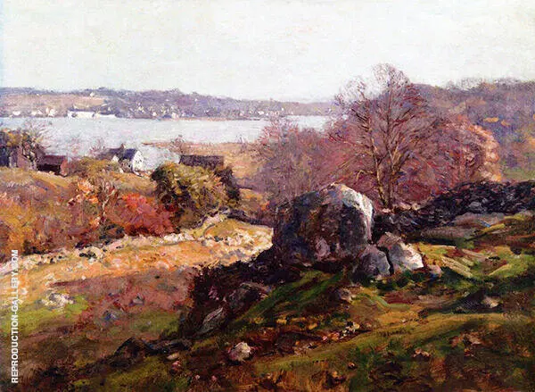 November Morning Sunlight By Charles Harold Davis