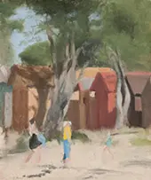 Summer Day Beaumaris c1933 By Clarice Beckett