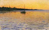 Twilight on The Water By Charles Harold Davis
