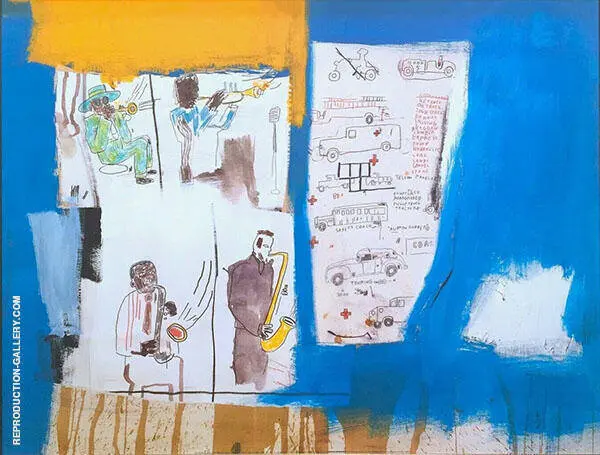 Worthy Constitutents By Jean Michel Basquiat