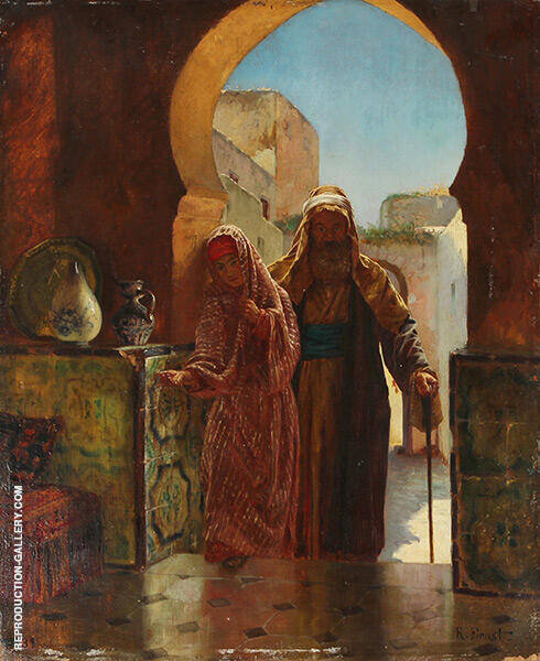 Homecoming by Rudolf Ernst | Oil Painting Reproduction