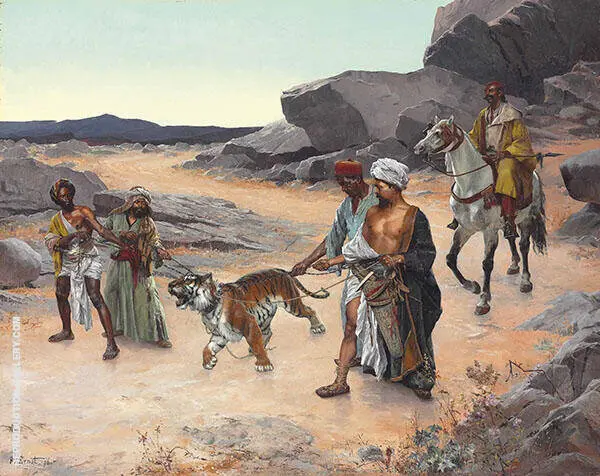 Return from The Tiger Hunt By Rudolf Ernst