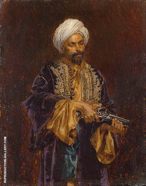 The Pistol By Rudolf Ernst