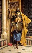 The Nubian Palace Guard By Ludwig Deutsch