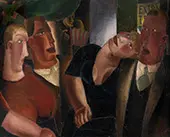 Lovers in The Village By Frits Van Den Berghe