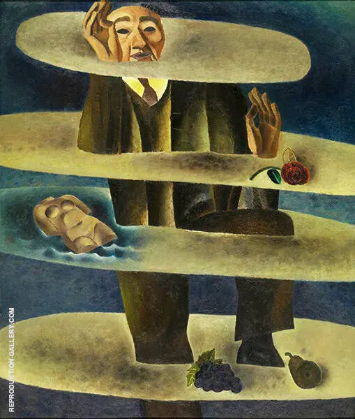 Man in The Clouds By Frits Van Den Berghe