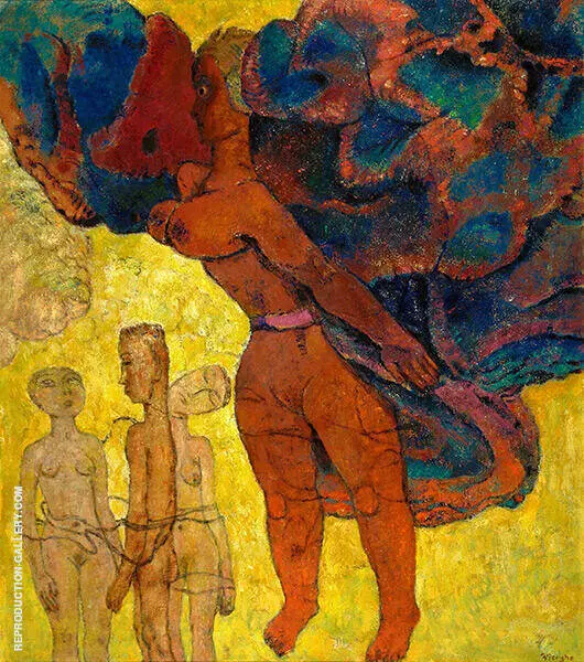 The Cruel Angel By Frits Van Den Berghe