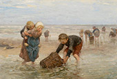 Shrimp Catch from Fishermen's Children By Bernardus Johannes Blommers