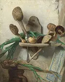 Still Life with Wooden Spoon 1900 By August Allebe