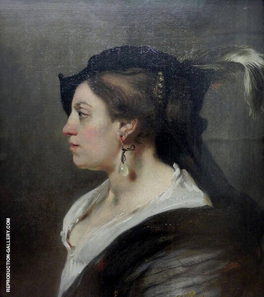 Portrait of a Lady by Carel Fabritius | Oil Painting Reproduction