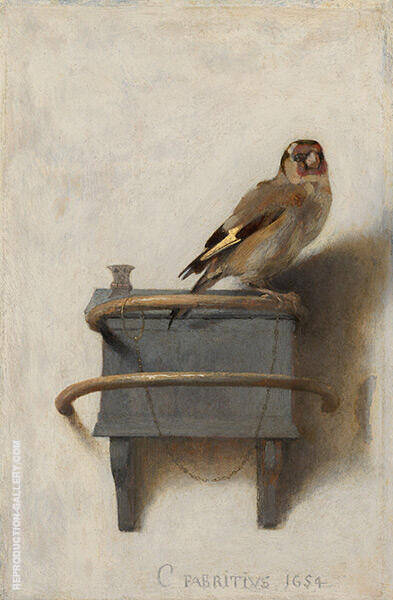 The Goldfinch by Carel Fabritius | Oil Painting Reproduction