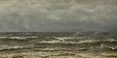 Breakers on The North Sea By Hendrik Willem Mesdag