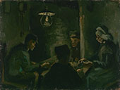Study for The Potato Eaters 1885 By Vincent van Gogh